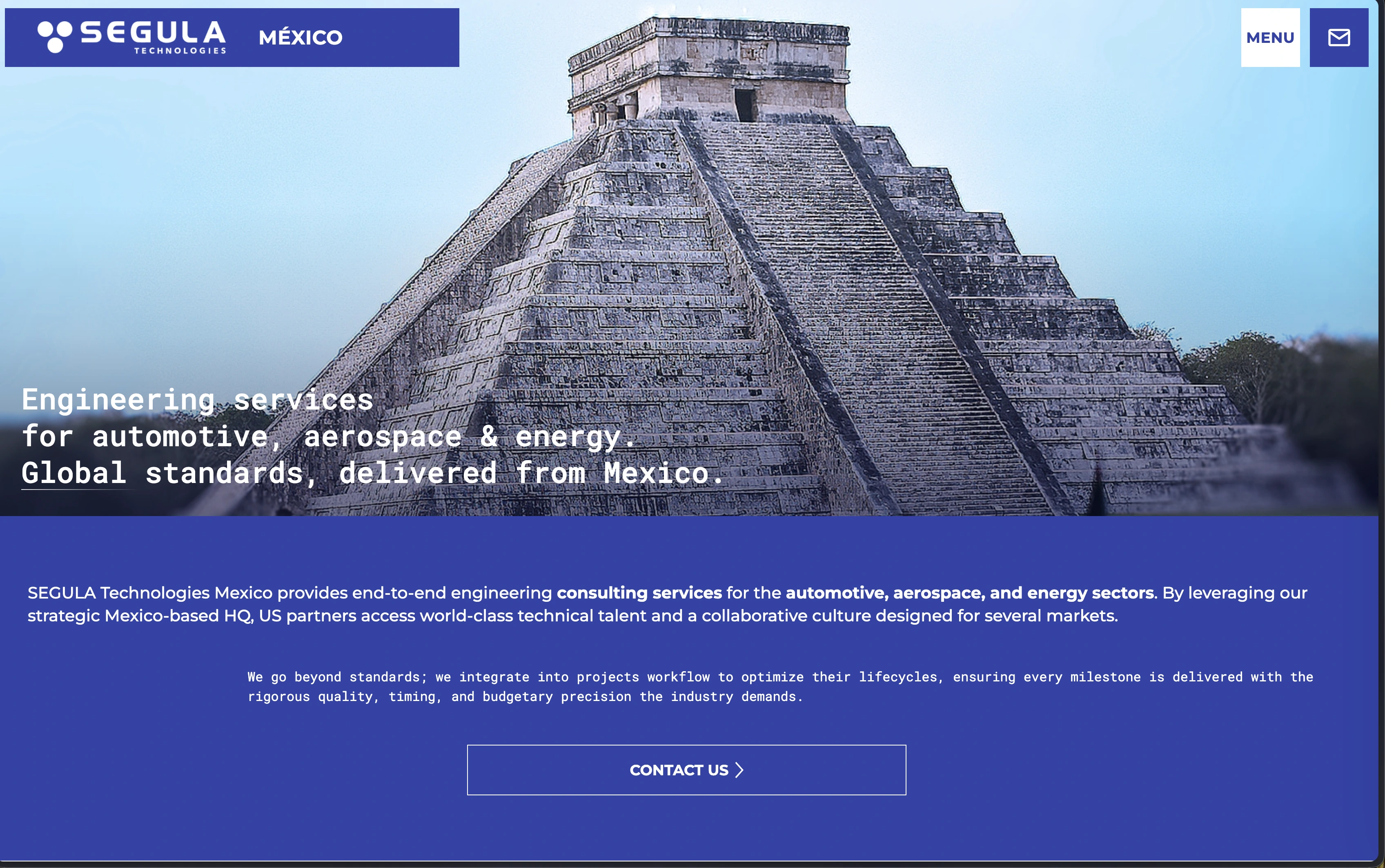 Corporative website